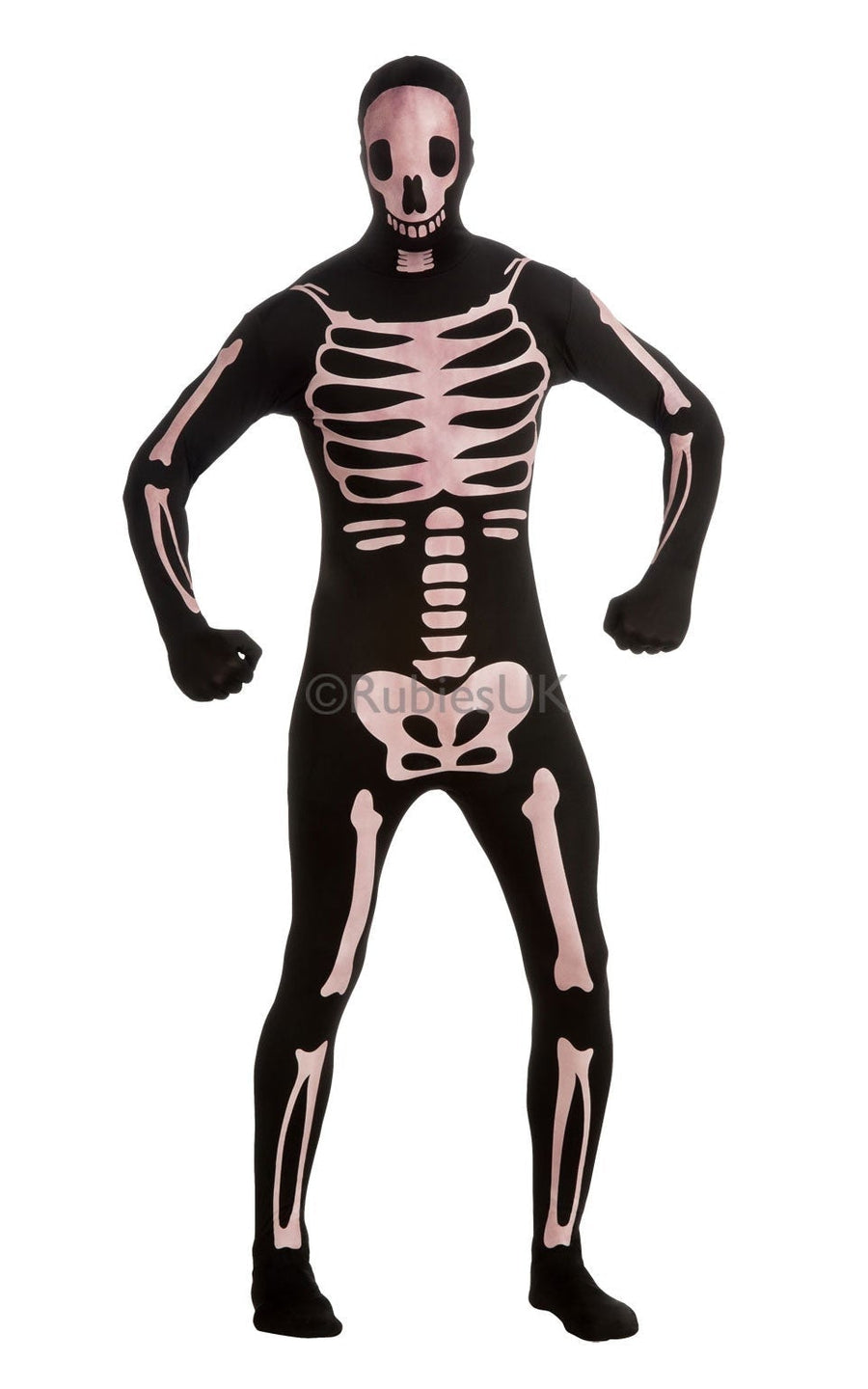 Skeleton Glow In The Dark 2nd Skin Costume_1 rub-880514L