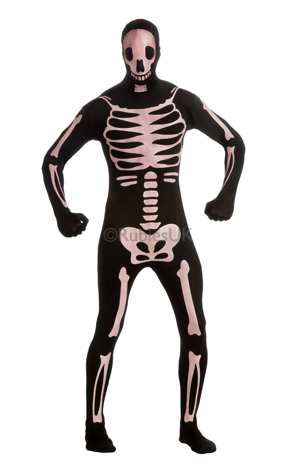 Skeleton Glow In The Dark 2nd Skin Costume_1