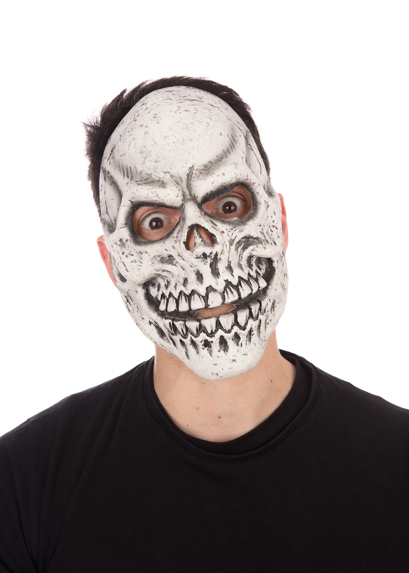 Skeleton Grin White 1