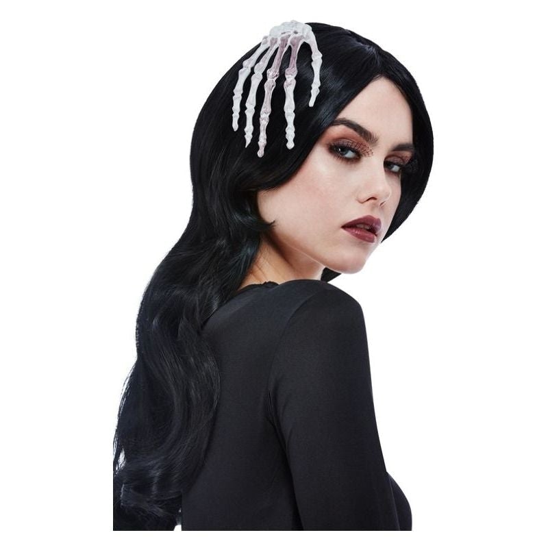 Skeleton Hand Hair Clip Halloween Accessory 1