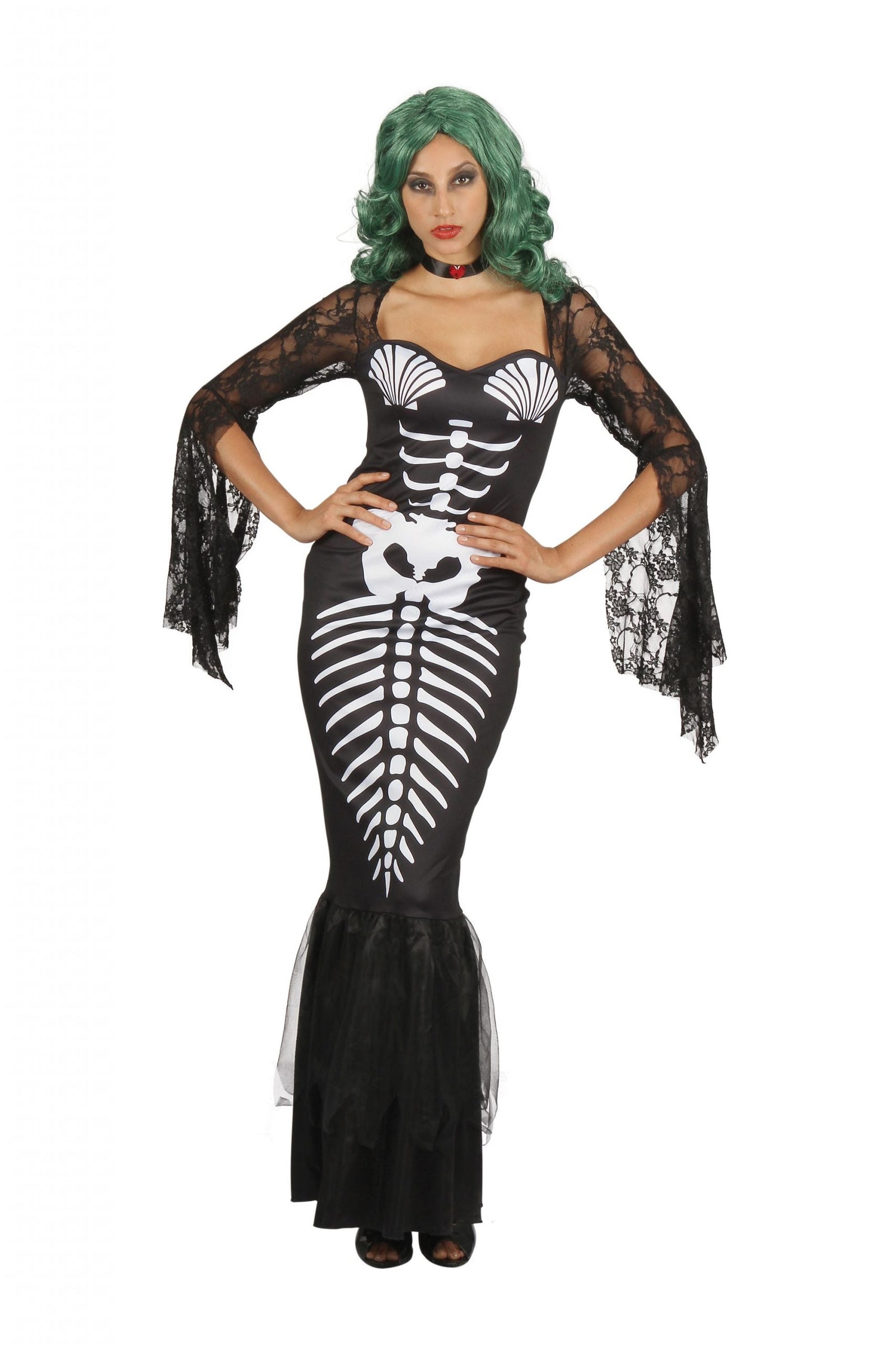 Skeleton Mermaid 1