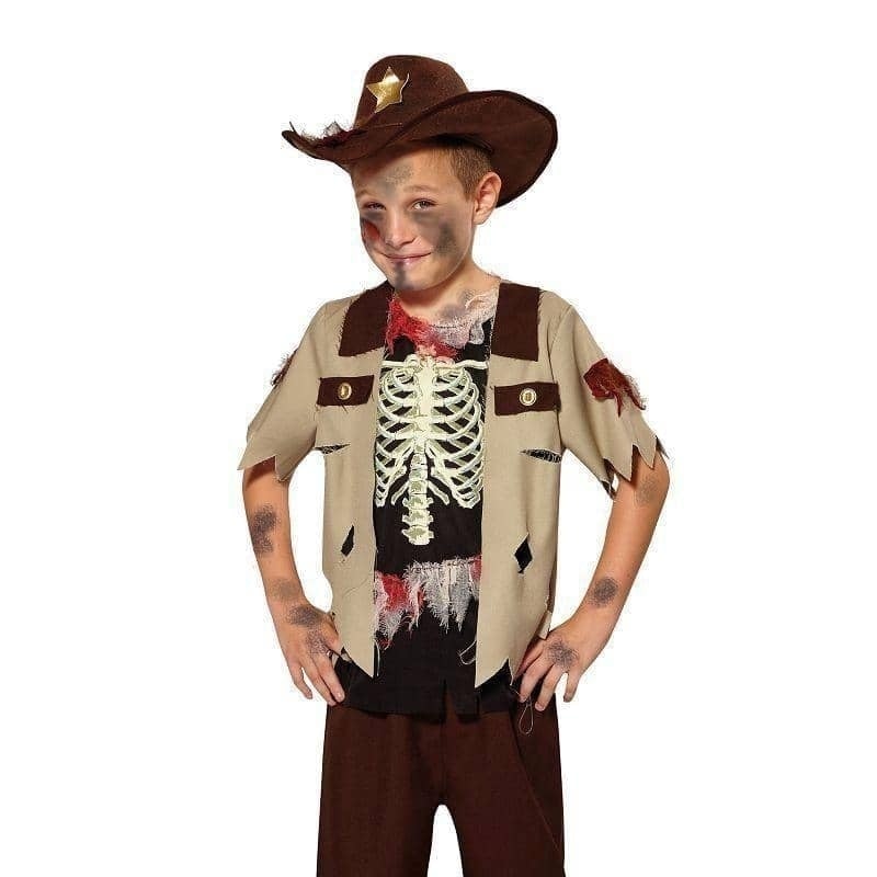 Skeleton Sheriff Boys Costume_1