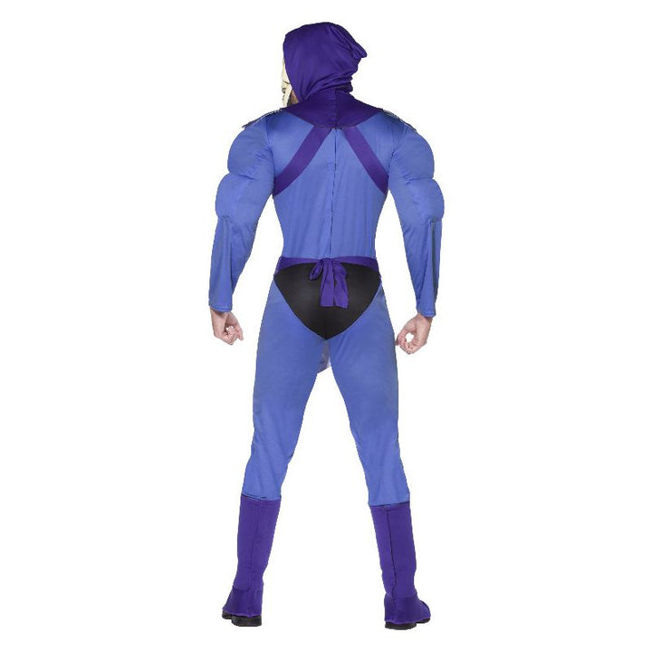 Skeletor Muscle Costume Blue Adult 2