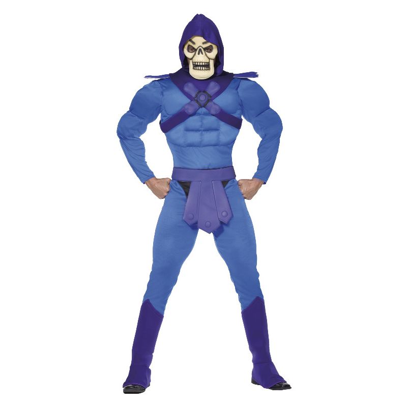Skeletor Muscle Costume Blue Adult_1
