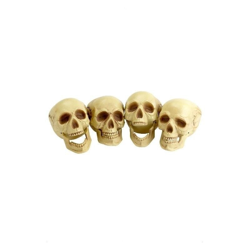 Size Chart Skull Heads Adult Natural 4 off 16cm