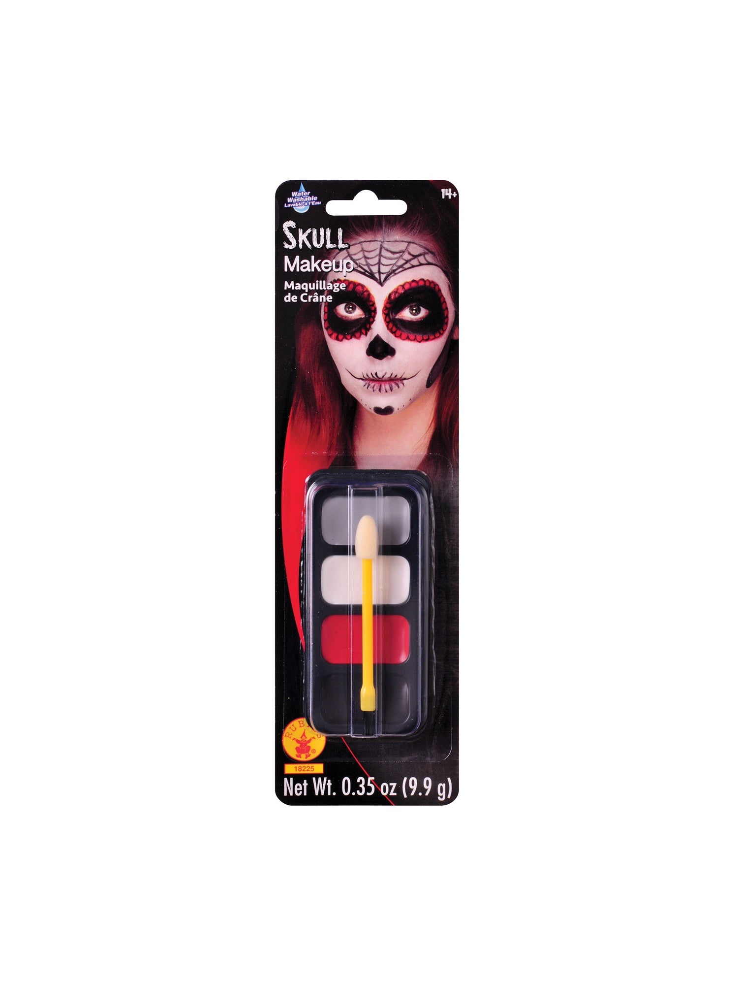 Skull Make-Up Halloween Face Paint 1