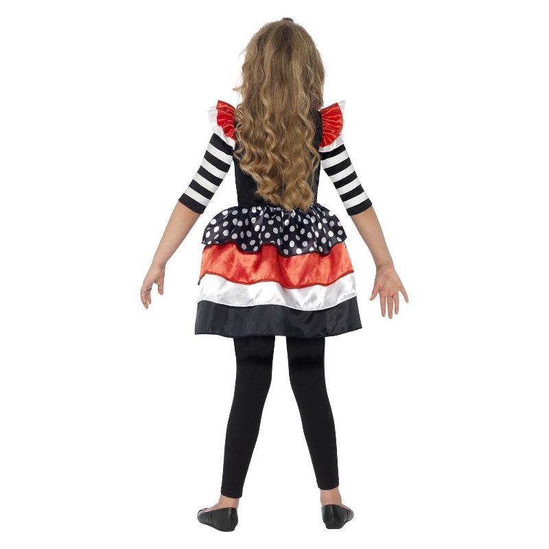Skully Girl Costume Black Child 2