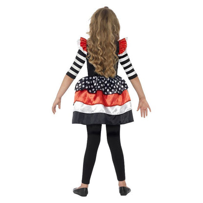 Skully Girl Costume Black Child 2