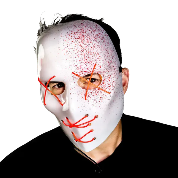Slasher Blood Spray Mask Light Up Horror_1