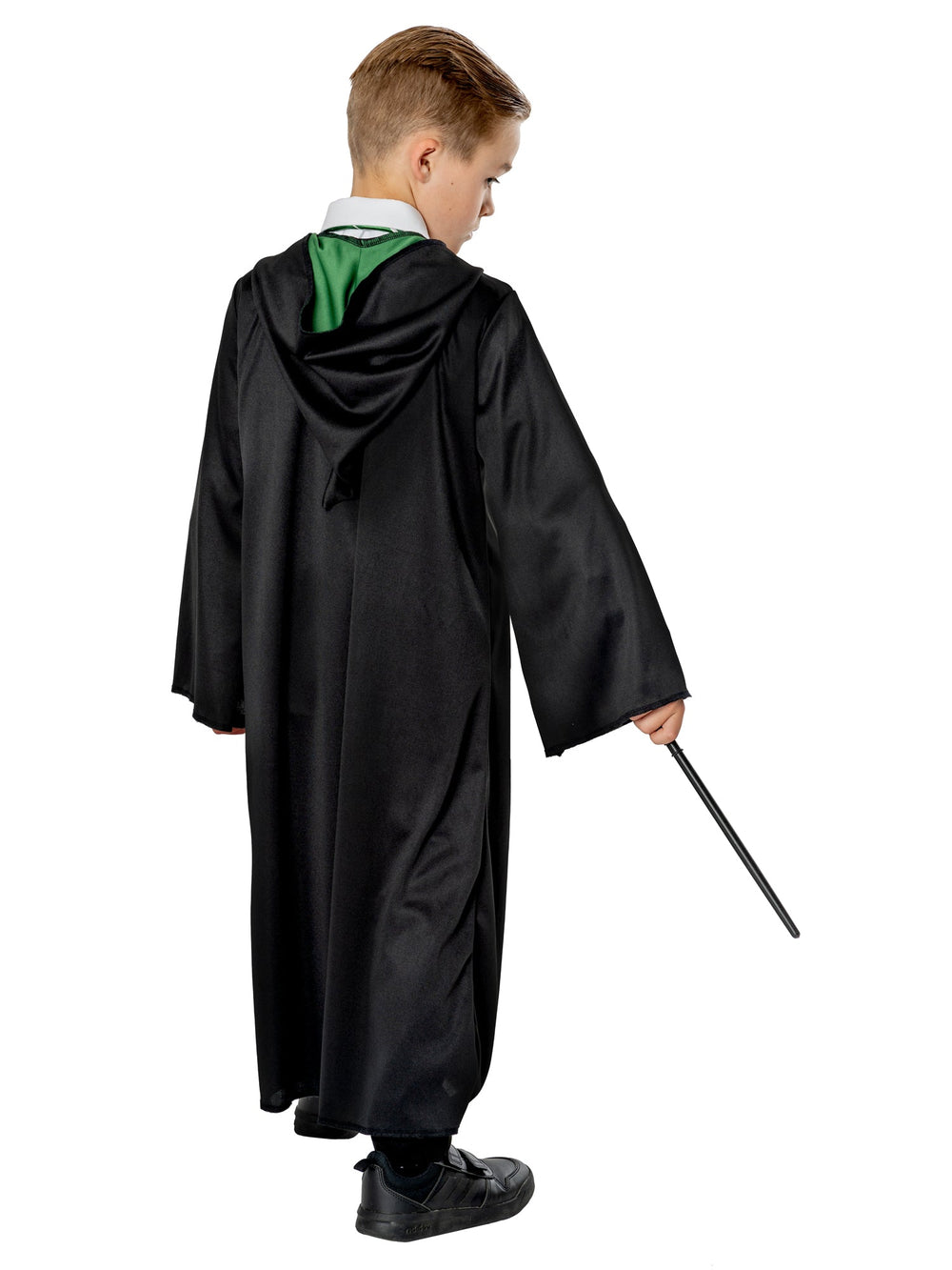 Slytherin Costume Set Robe Tie Wand_2