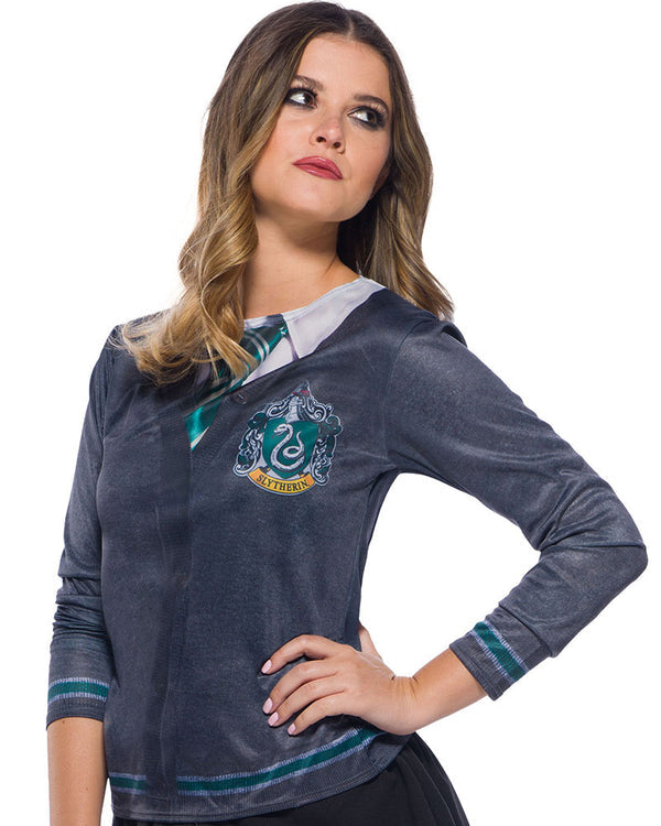Slytherin Costume Top Adult Harry Potter Jumper 1