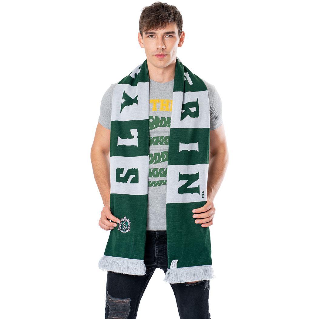 Slytherin Harry Potter Quidditch 150cm Scarf Adult 1