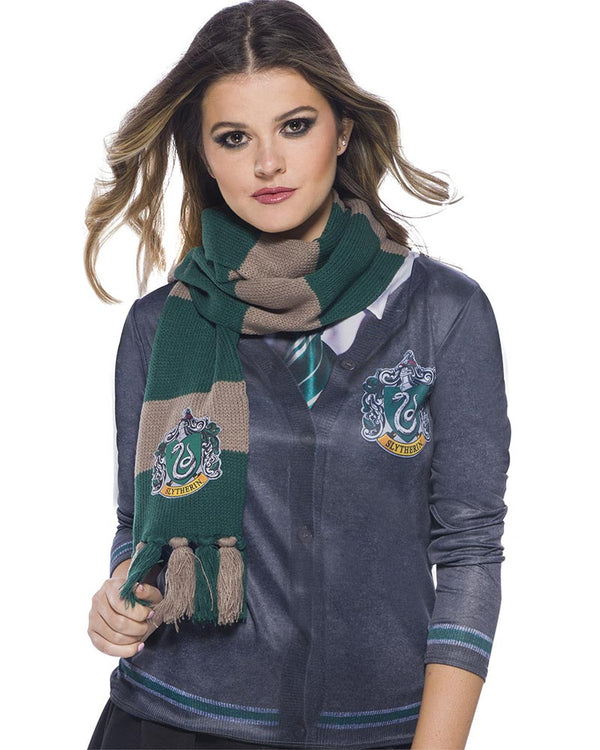 Slytherin Harry Potter Scarf Deluxe_1