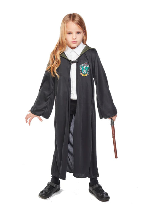 Slytherin Robe Costume for Kids 2