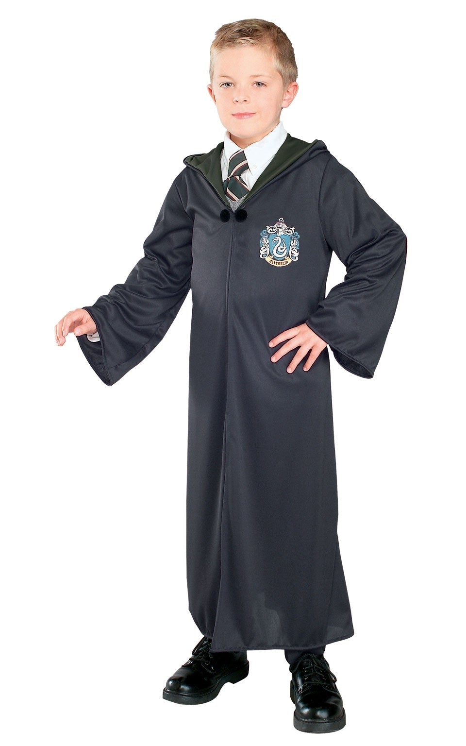 Slytherin Robe Costume for Kids 1