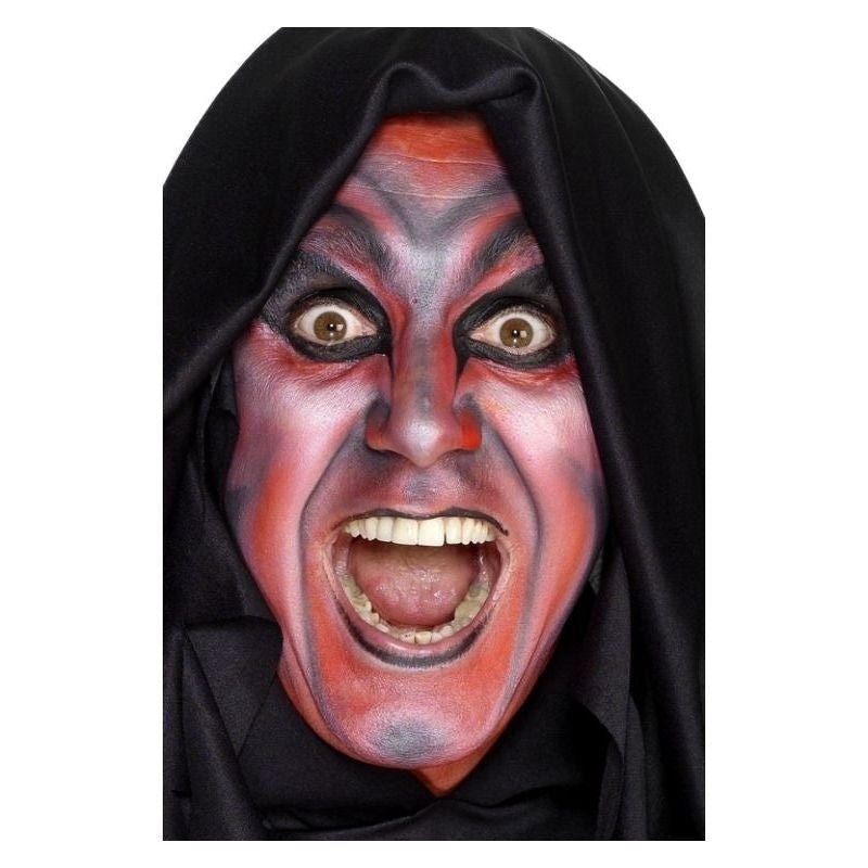 Red Halloween Devil Make Up 1oz Tube Aqua Cream 2