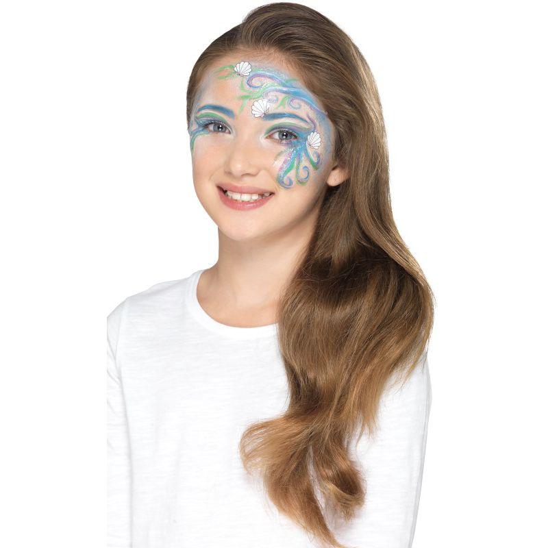 Smiffys Make Up FX Kids Mythical Kit Aqua Child Multi 1