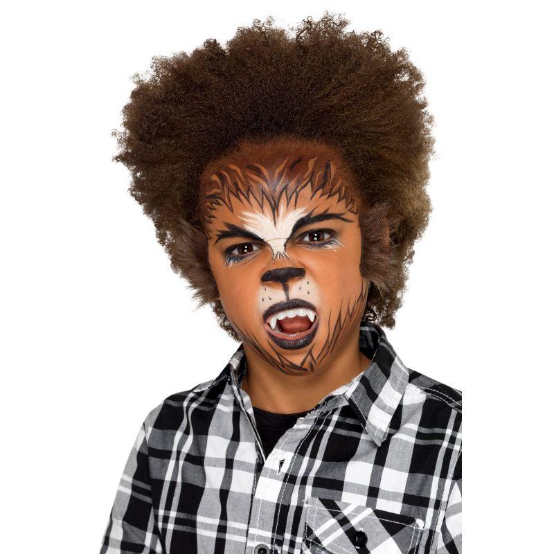Smiffys Make Up FX Kids Werewolf Kit Aqua Child Brown 1