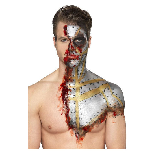 Smiffys Make-Up FX Metallic Liquid Latex Kit Gol Adult 0 1