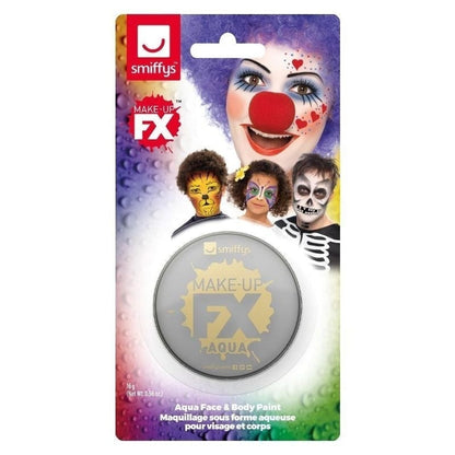 Smiffys Make Up FX On Display Card Adult Light Grey 2