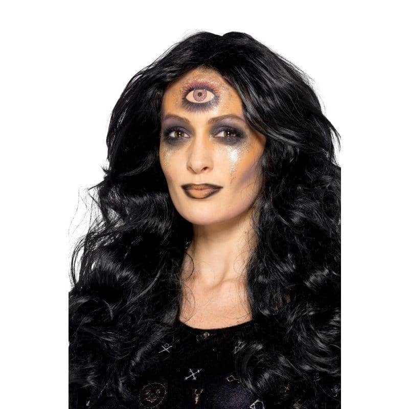 Smiffys Makeup FX Fortune Teller Kit Aqua Adult Gold 1