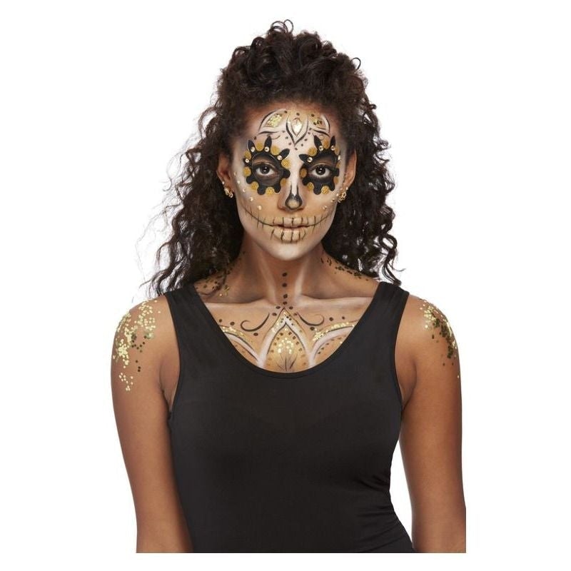 Smiffys Makeup FX Gold Dotd Kit Aqua 1
