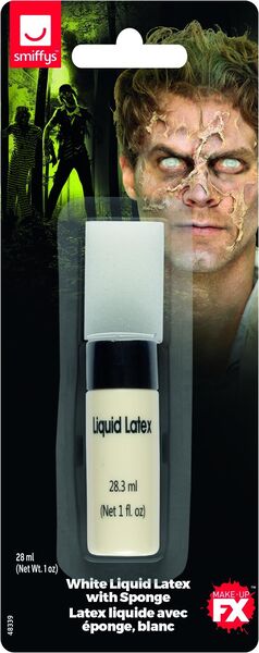 Smiffys Makeup FX Liquid Latex White 1
