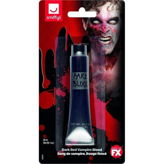 Vampire Gel Blood Dark Red 28ml Adult Halloween Costume Make Up 1