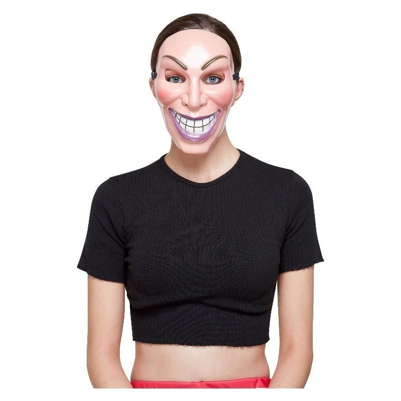Smiler Mask Female Purge Movie Face PVC 1