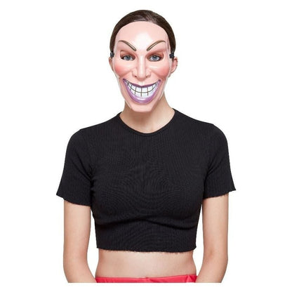 Smiler Mask Female Purge Movie Face PVC 1