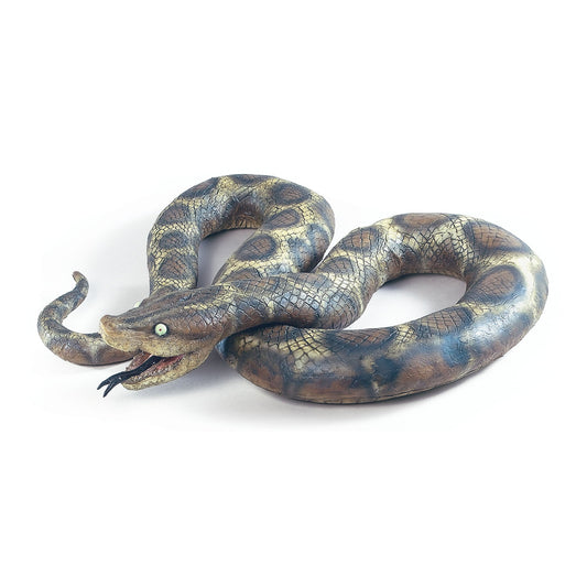 Snake Large Rubber Animal Kingdom Coiled 6ft Long 1