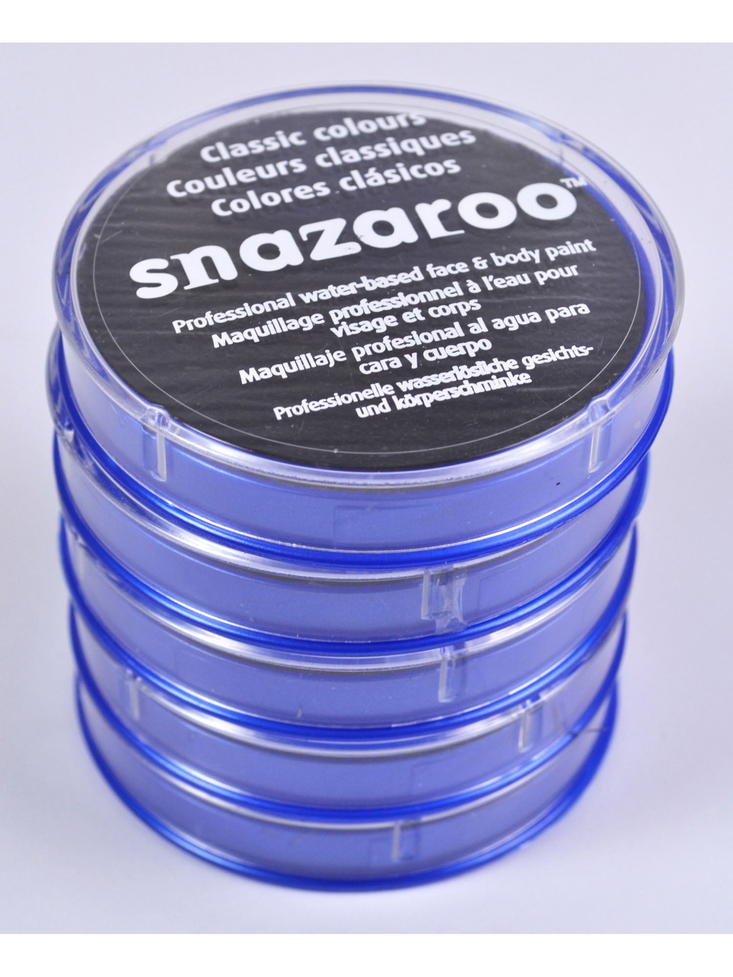 Snazaroo Black 18ml Tubs Make Up 5 Pack 2