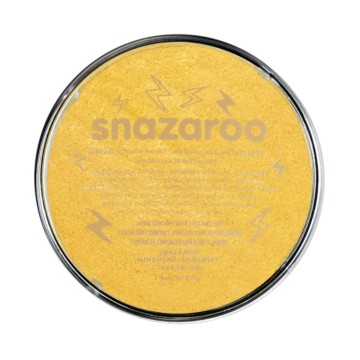 Snazaroo Gold 18ml Tubs Make Up 5 Pack 1