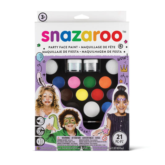 Snazaroo Party Makeup Kit Make Up Face Paint Set 1