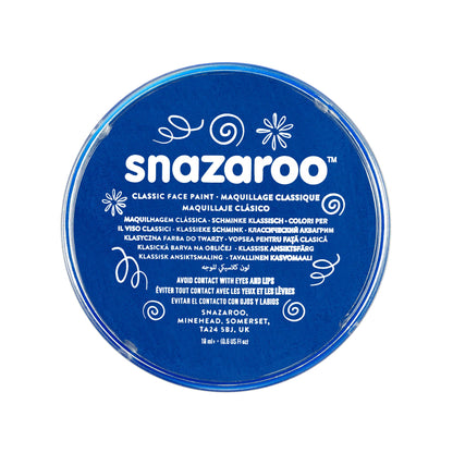 Snazaroo Royal Blue 18ml Tubs Make Up 5 Pack 1