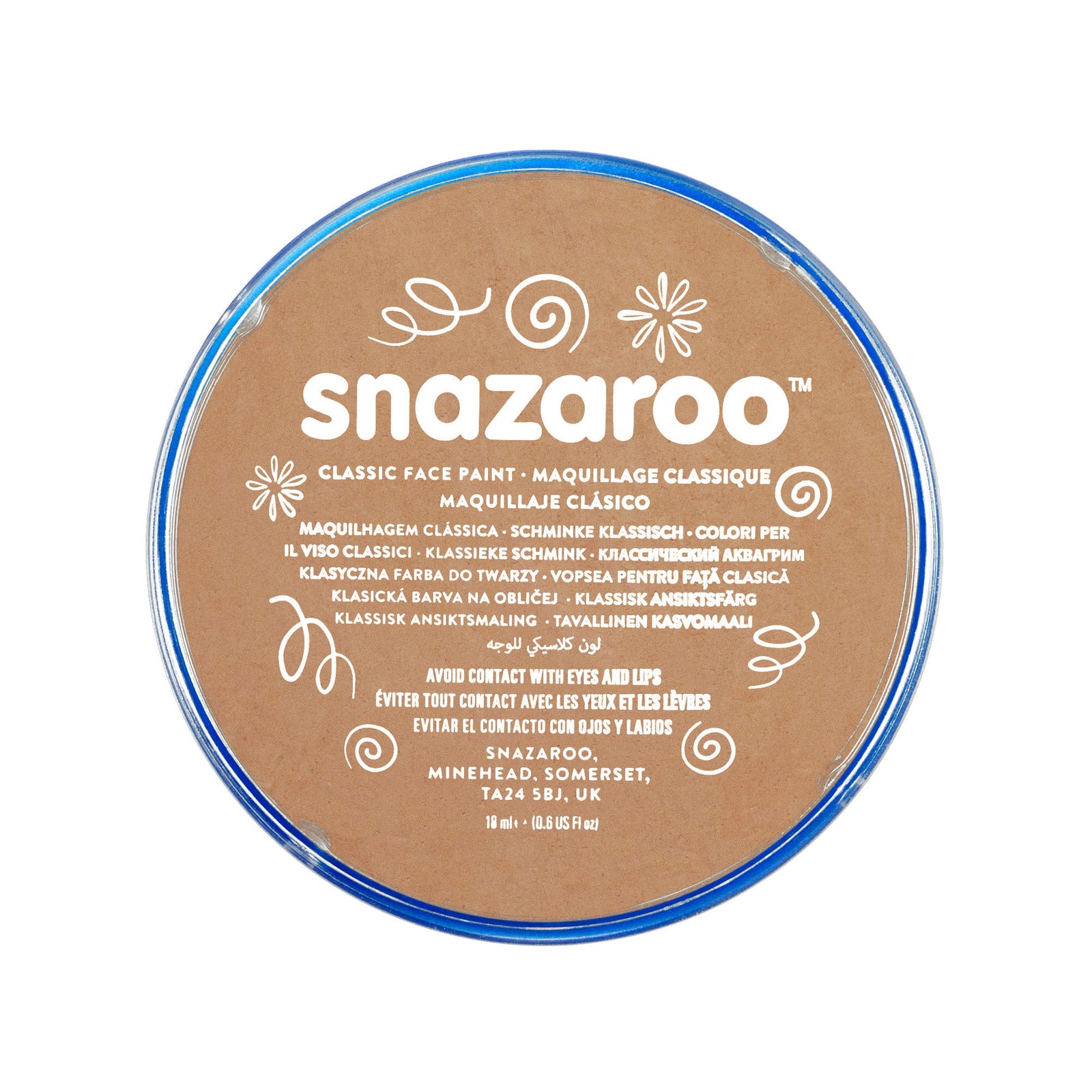 Snazaroo Tub Light Beige 1
