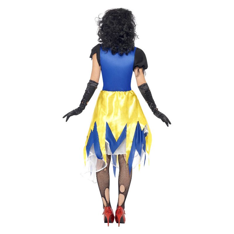 Snow Fright Costume Blue Adult 2