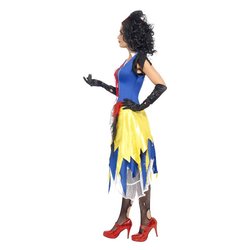 Snow Fright Costume Blue Adult 3