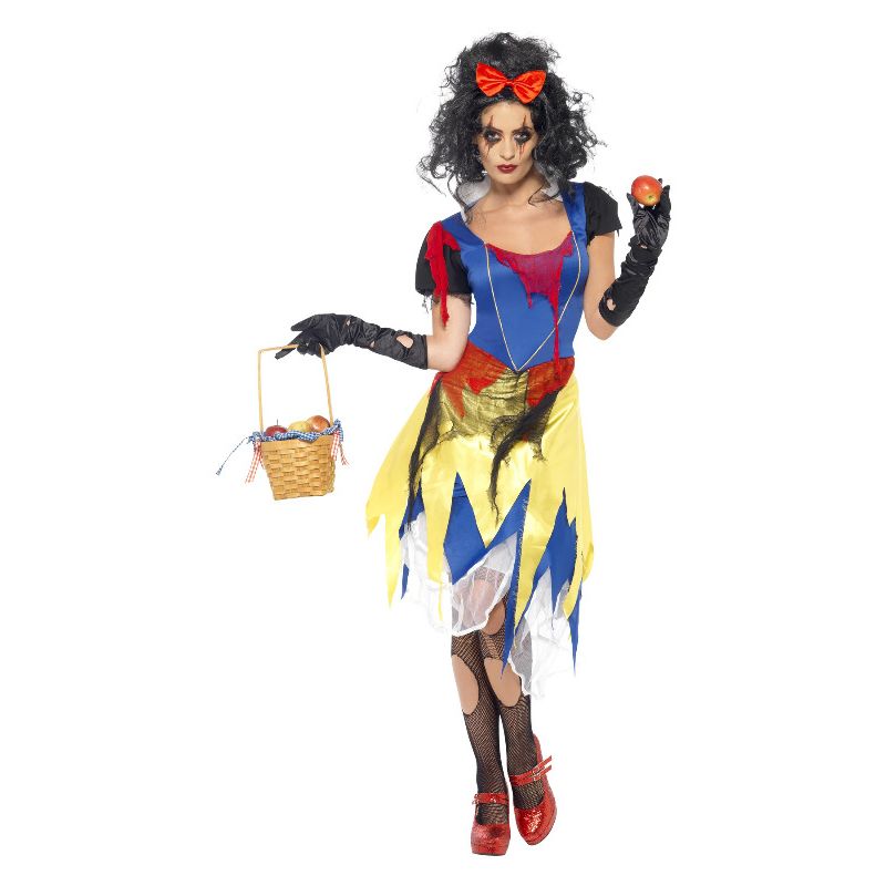 Snow Fright Costume Blue Adult 1