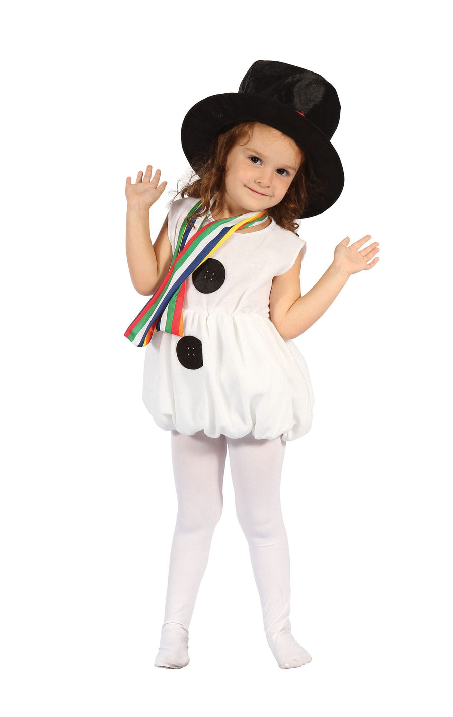 Snow Girl Toddler Costume Snowman_1