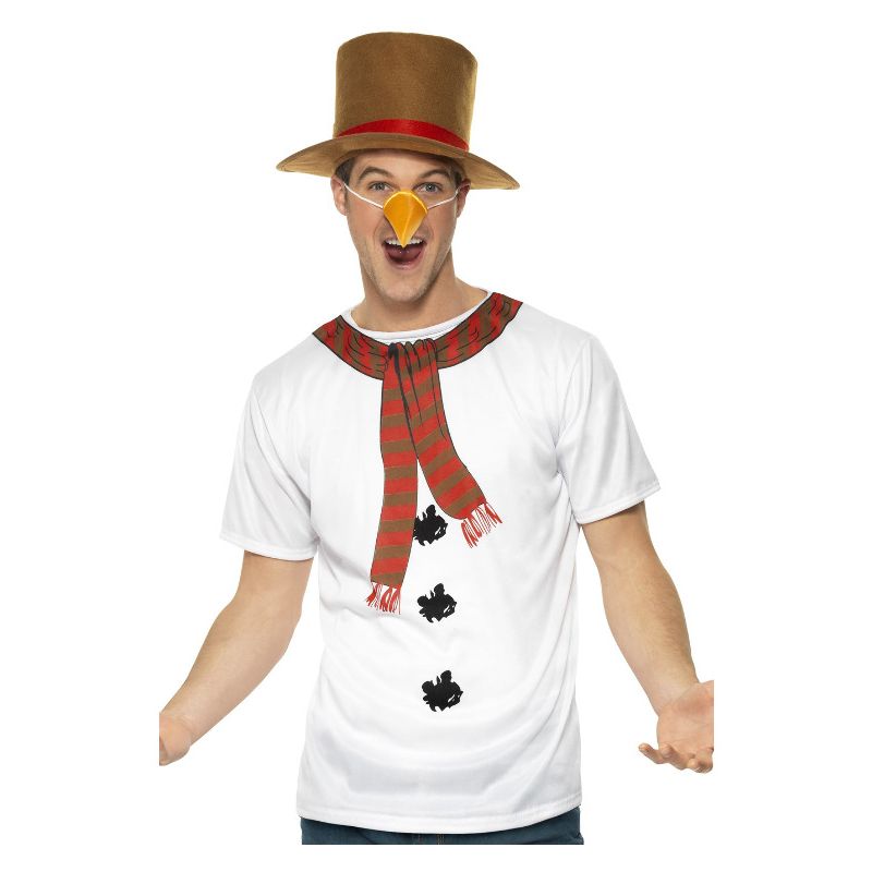Snowman Instant Kit White Adult 1