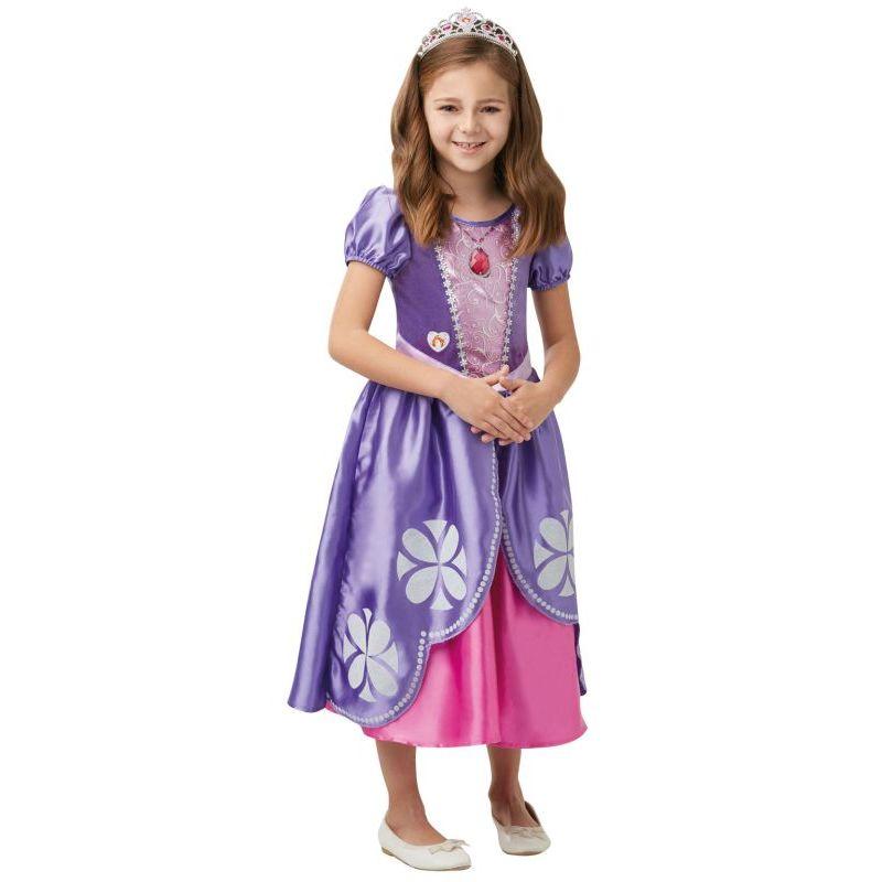 Sofia Girls Deluxe Princess Costume Dress 1