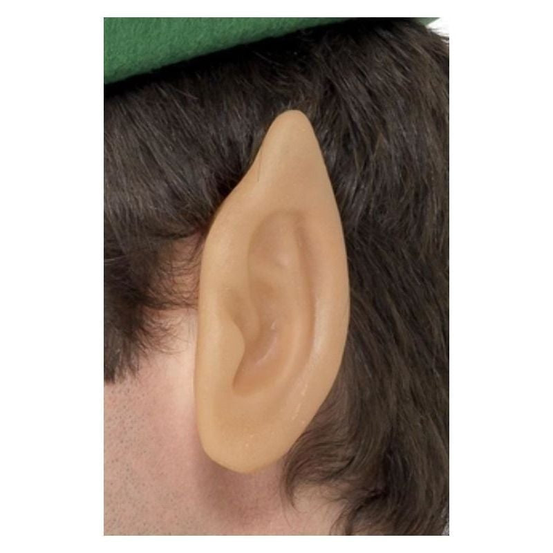 Soft Vinyl Pointed Elf Ears Adult Flesh Coloured Fantasy Costume Accessory 1