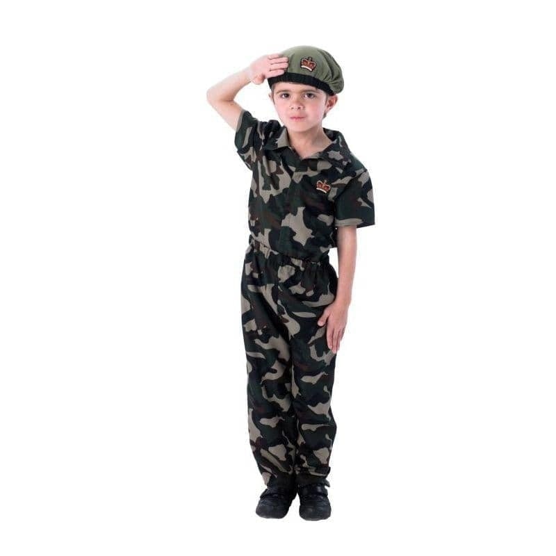 Soldier Costume Kids Camouflage Armed Forces_1