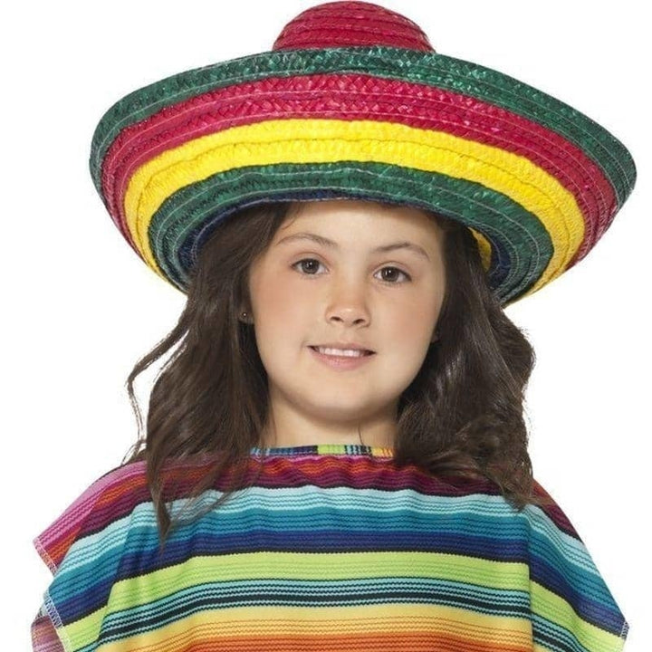Sombrero Hat Kids Multi Coloured_1