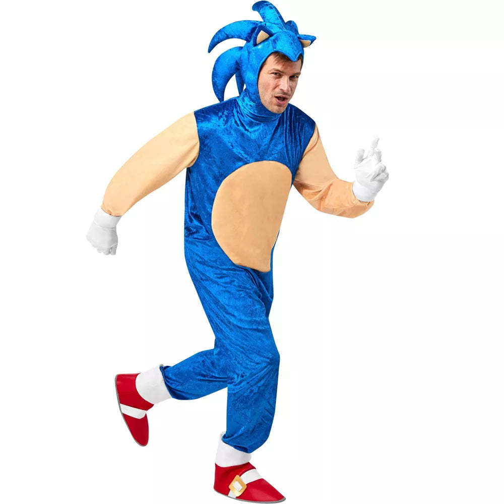 Sonic The Hedgehog Adult Deluxe Costume 1