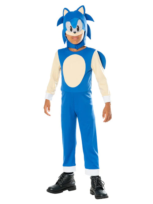 Sonic The Hedgehog Kids Costume with Mask 1