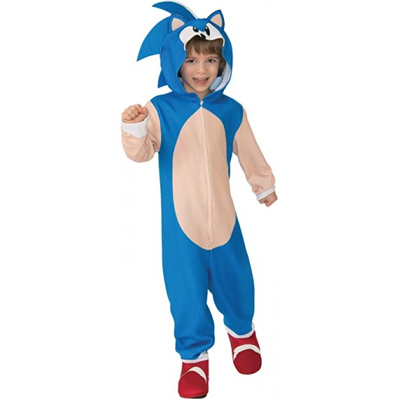 Sonic the Hedgehog Movie Oversized Jumpsuit Child Costume 3