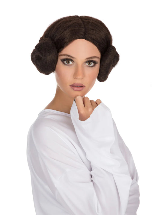 Space Princess Wig Leia Side Buns 2