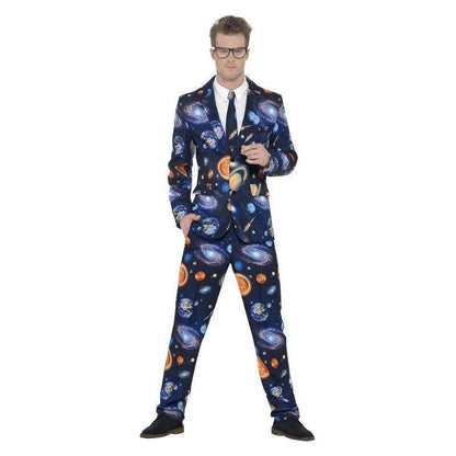 Space Suit Stand Out Adult Blue Galaxy 1